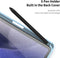 Dux Ducis - Tablet hoes geschikt voor Samsung Galaxy Tab S8 Plus - Toby Series - Tri-Fold Book Case - Blauw