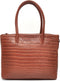 Berba Grote Schoudertas / Crossbodytas Dames - Leer - Gestreept - Laguna - Cognac