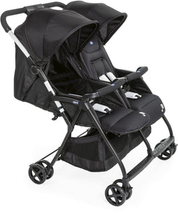 Chicco Ohlala - Dubbele wandelwagen - Ultralicht en compact - Zwart