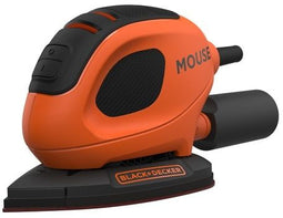 BLACK+DECKER BEW230 - Detailschuurmachine - 55W - Draaibare zool - Oranje Zwart