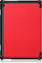 Lunso - Geschikt voor Lenovo Tab M10 Gen 1 - Tri-Fold Bookcase hoes - Rood