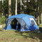 vidaXL - Tent - 10-persoons - waterdicht - snelontgrendeling - groen