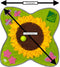 Mister Mill Snuffelmat Hond - Kat - 73 x 73 cm Speelmat - Speelgoed Intelligentie - Interactief Speelgoed - Opvouwbaar - Zonnebloem