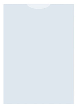 Quantore - Insteekmap U-model A5 PP 0.12mm 25 stuks