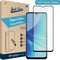 Oppo A57 screenprotector - Full Cover - Gehard glas - Zwart - Just in Case