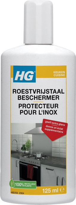 HG roestvrijstaal beschermer 125ml
