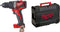 Milwaukee M18 BLPD2-0X 18V Li-Ion accu Klopboor-/schroefmachine body in HD box - Koolborstelloos - 82Nm