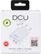 DCU Advance Tecnologic - Oplader - 2x USB type-C Power Delivery 40W - Wit