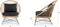 the outsider loungestoel emily - naturel