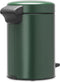 Brabantia NewIcon Prullenbak - 3 liter - Pine Green