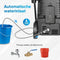 Lugia Hogedrukreiniger Pro - 185 bar - 2200W - 550 L/H - Bundel met Terrasreiniger Roterende Borstel Turbo spuitmond
