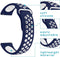 iMoshion Bandje Geschikt voor Samsung Gear S3 Frontier / Gear S3 Classic / Galaxy Watch (46mm) - iMoshion Siliconen sport bandje - Blauw