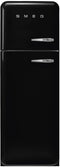 Smeg FAB30LBL5 - Koelkast - Multiflow luchtcirculatie - Retro stijl zwart