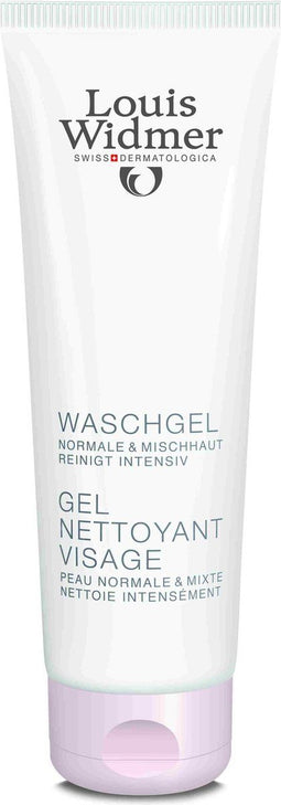 Widmer Wash Gel Gezicht N/parf 125ml