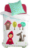 Dekbedovertrek set HappyFriday Mr Fox Grandma Multicolour Bed van 80 2 Onderdelen