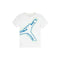 T-Shirt met Korte Mouwen voor kinderen Jordan JDB AIR HEATMAP JUMPMAN HBR SS 95D238 001 Wit Maat...