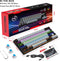 HXSJ V800 - Bedraad Mechanisch Gaming Toetsenbord - RGB - 68 Keys - Blue Switch - Zwart Grijs