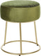 DELCO - Hocker - Olijfgroen - Fluweel