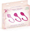 Yoba Nature Paris - Vaginale Balletjes - Set van 3 Verschillende Balletjes - Roze - 29gr/40gr/48gr