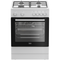 Beko FBM6202WNL - Gasfornuis - A Energieklasse - 4 Gaskookplaten - Wit