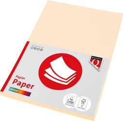 Kopieerpapier quantore col-50 a4 160gr creme | 10 stuks