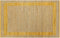 vidaXL - Vloerkleed - handgemaakt - 80x160 - cm - jute - geel