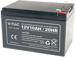 V-TAC VT-10-12 Elektrisch systeem - 10AH loodzuuraccu's - 5 jaar