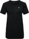 Odlo Suw Top Crew Neck S/S Performance X-Light - Heren Sportshirt - Naadloos - Zwart - M