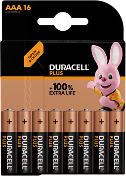 Duracell Plus 100 - Wegwerpbatterij - AAA Alkaline - Multi-color