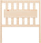 vidaXL - Hoofdbord - 95,5x4x100 - cm - massief - grenenhout