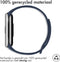 imoshion Siliconen bandje - Geschikt voor Xiaomi Smart Band 8 / 9 - Donkerblauw