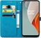iMoshion Hoesje Geschikt voor OnePlus Nord N100 Hoesje Met Pasjeshouder - iMoshion Mandala Bookcase - Turquoise
