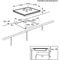 AEG HH24HSPID - Inbouw Oven Set - Inductiekookplaat 4 zones A+ - Zwart