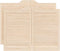 vidaXL - Draaideuren - louvredesign - 2-paar - 80x100 - cm - massief - grenenhout