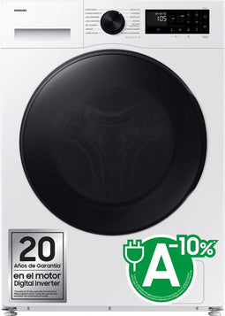 Samsung WD90DG5G34BE - Was-droogcombinatie - 9 kg wassen - 5 kg drogen - EcoBubble - Wit