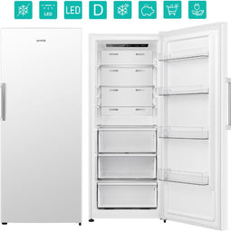 Gorenje FNC717 DAW 5 - Vrieskast - No Frost - 384 liter - Hoogte 172 cm - Breedte 70 cm - Kleur wit