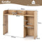Coast Desk Plank - Multifunctionele tafelplank 3 verdiepingen - Hout - Natuurlijk