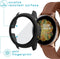 imoshion Screenprotector - Geschikt voor Samsung Galaxy Watch Active 2 - 44mm - Full Cover Hard Case / Beschermend Hoesje - Zwart