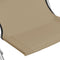 vidaXL - Strandstoelen - 2 - st - inklapbaar - stof - taupe