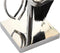 Gerei voor de haard DKD Home Decor Staal Aluminium (15 x 15 x 62 cm)