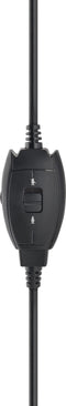 Bluestork MC-201 - Hoofdtelefoon met microfoon - Draad - Zwart/Zilver