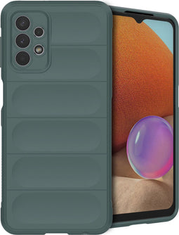 imoshion Hoesje - Geschikt voor Samsung Galaxy A32 (5G) - EasyGrip Backcover - Donkergroen