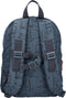 Kidzroom Animal Academy - Kinderrugzak - Krokodillen print - Blauw