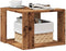 vidaXL - Salontafel - 40x40x30 - cm - bewerkt - hout - oud - houtkleurig