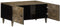 vidaXL - Salontafel - 80x50x40 - cm - massief - mangohout - lichtgrijs