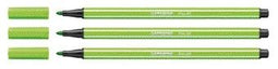 Stabilo - Viltstift pen 68/33 m lichtgroen | 10 stuks
