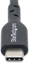 Startech.com USB-C Laadkabel - 1m USB 2.0 Type-C - 60W 3A Power Delivery - Zwart