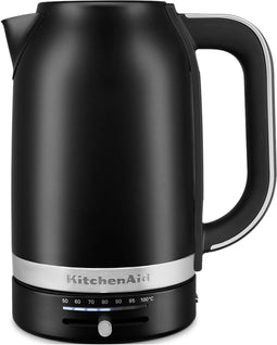 KitchenAid 5KEK1701EBM - Waterkoker 1,7l - 360 graden draaibaar instelbare temperatuur - Zwart