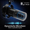 FIFINE K688 - USB / XLR - Dynamische Microfoon - Dempknop - Zwart