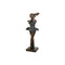 Decoratieve figuren Home ESPRIT Blauw Roze Gouden Romantiek Balletdanseres 13 x 12 x 30,5 cm (2 S...